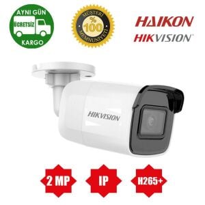 HIKVISION DS-2CD2021G1-I 2 MP 4 mm Sabit Lensli IR Bullet IP Kamera