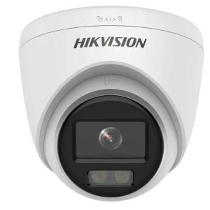 Hikvision DS-2CD1327G0-LUF 2MP 2.8mm Dahili Mikrofonlu ColorVu IP Dome Kamera