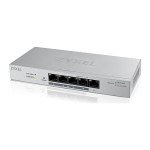 Zyxel GS1200-5HP 4 Port 60W 1 Port Uplink Web-Yönetilebilir Gigabit Poe Switch