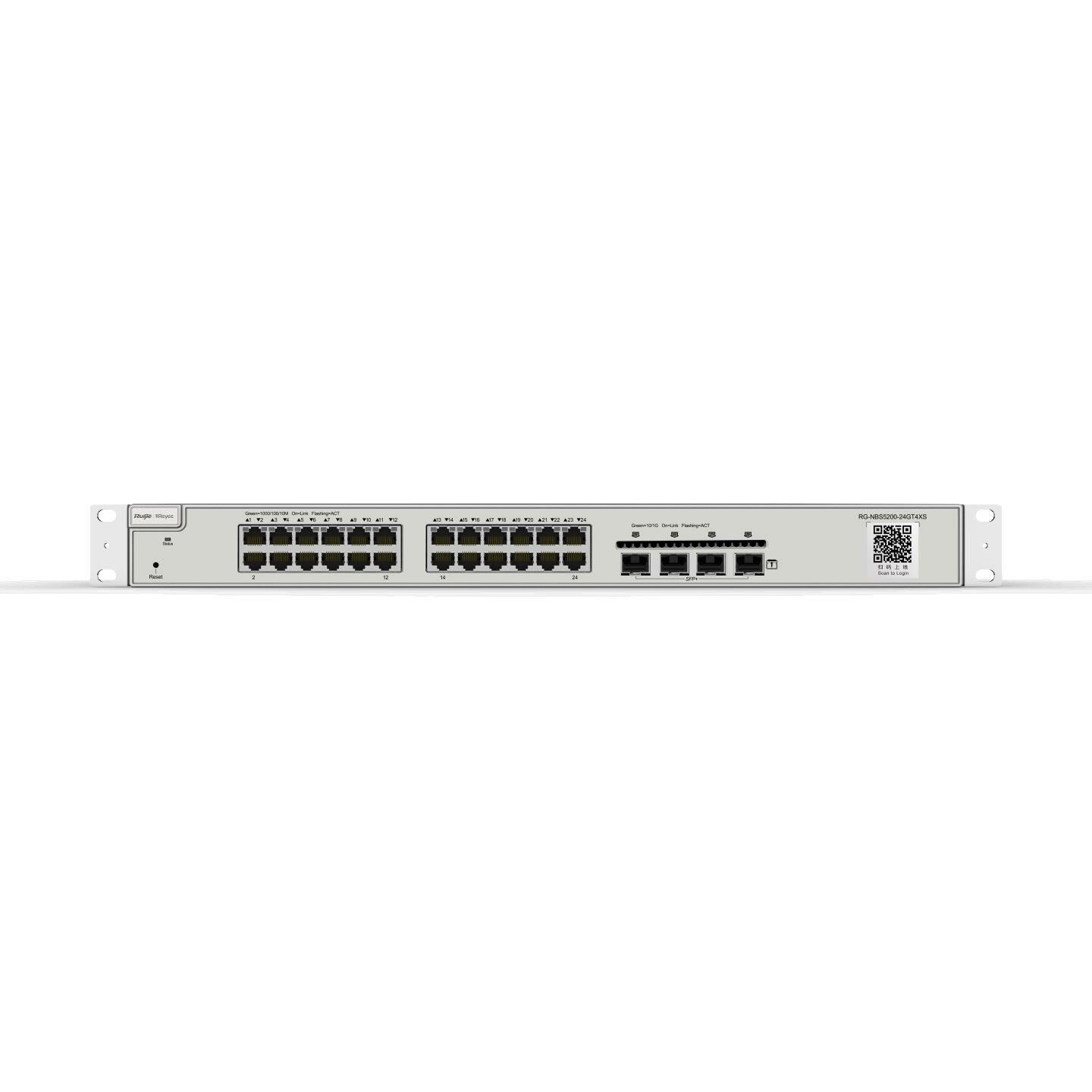 Ruijie Reyee RG-NBS5200-24GT4XS 24 Port Gigabit 4x10g Sfp L2 Yönetilebilir Switch