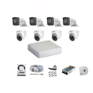 Hikvision 8 Kameralı Güvenlik Kamera Seti 2 Tb Hdd