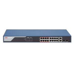 Hikvision DS-3E1318P-EI 16 Port 10/100 Smart Yönetilebilir Poe Switch