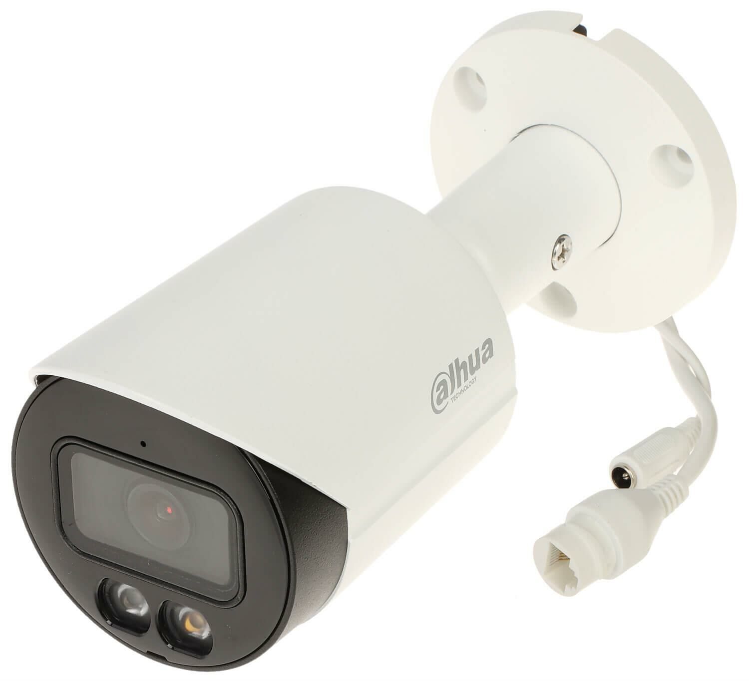 Dahua IPC-HFW2449S-S-IL 4 MP 3.6mm Full Color IP Bullet Güvenlik Kamerası