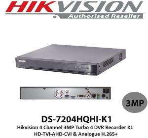 Hikvision DS-7204HQHI-K1 4 Kanal DVR Kayıt Cihazı