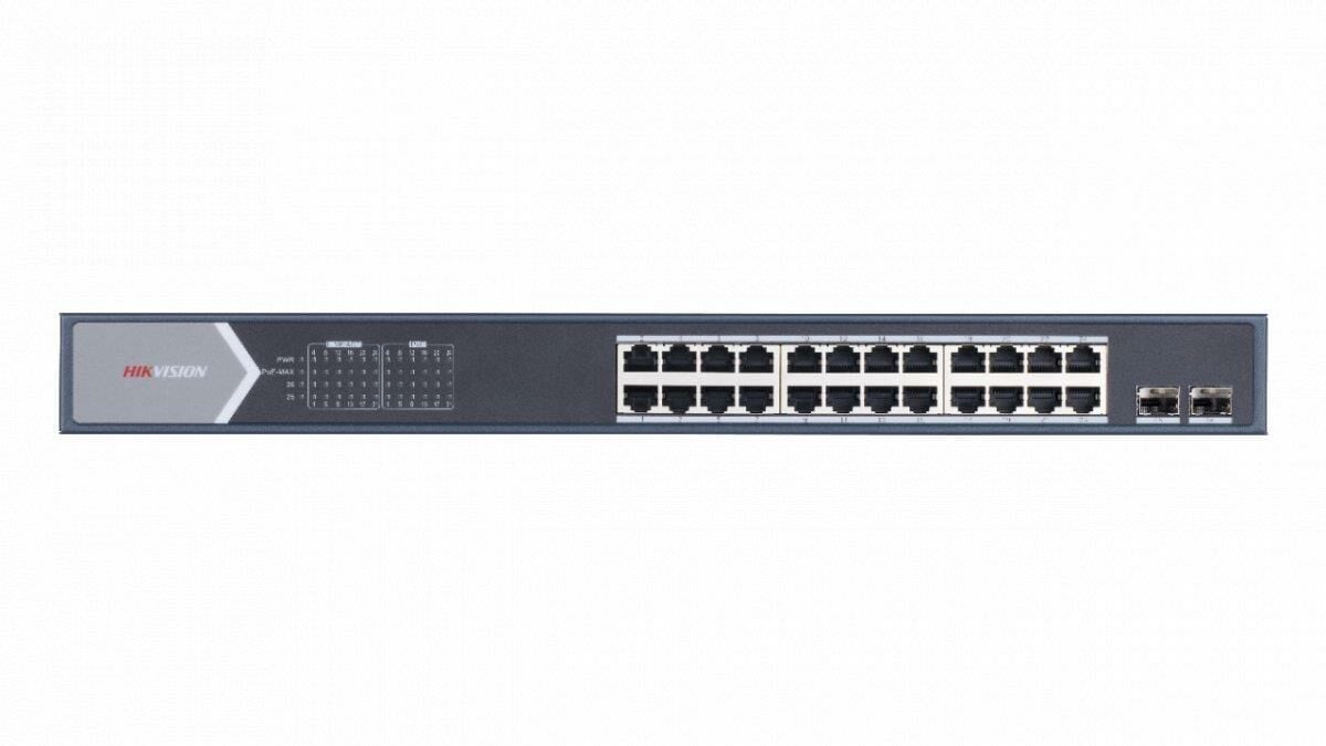 Hikvision DS-3E0526P-E/M 24 Port Poe (225w) Gigabit Switch