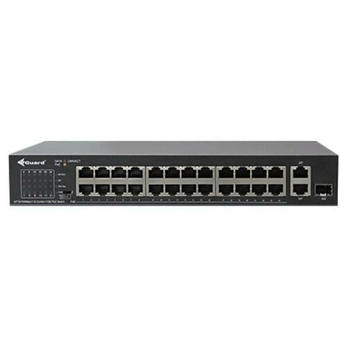 Vguard VG-SW1024P-225 24 Port 225W 10/100Mbps PoE Yönetilemez Switch