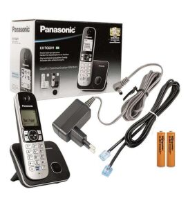 Panasonic KX-TG6811 Siyah Dect Telsiz Telefon