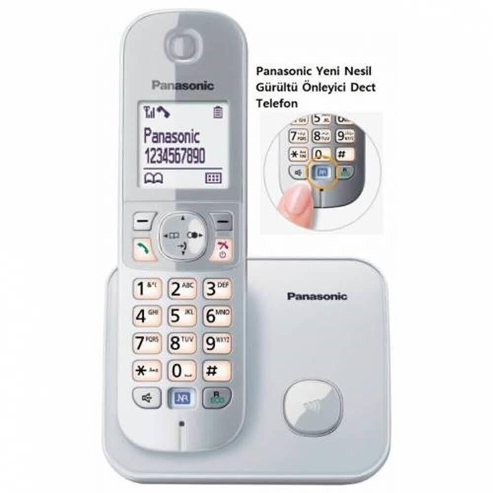 Panasonic KX-TG6811 Gri Dect Telsiz Telefon