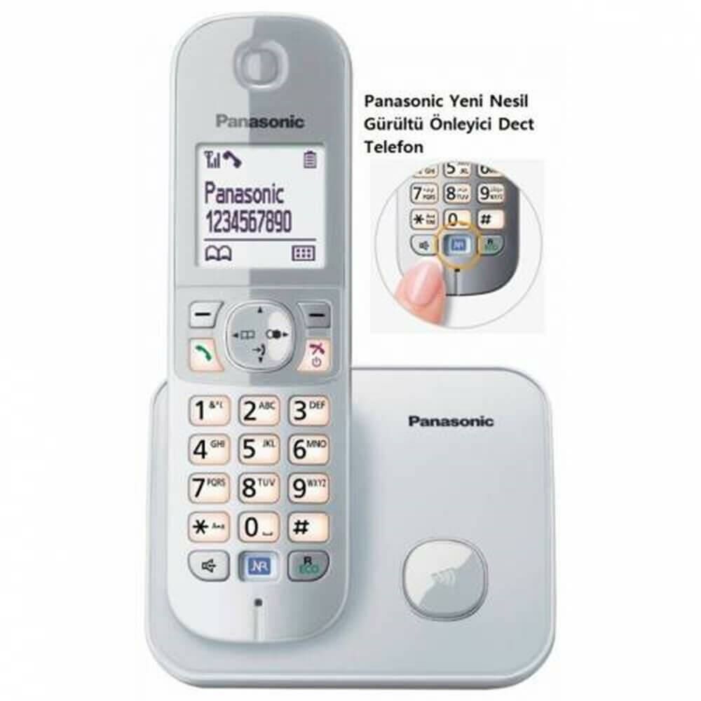 Panasonic KX-TG6811 Gri Dect Telsiz Telefon