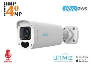 Uniwiz IPC-B314-APKZ 4 MP 2.8-12 mm Motorize Lensli Bullet IP Kamera