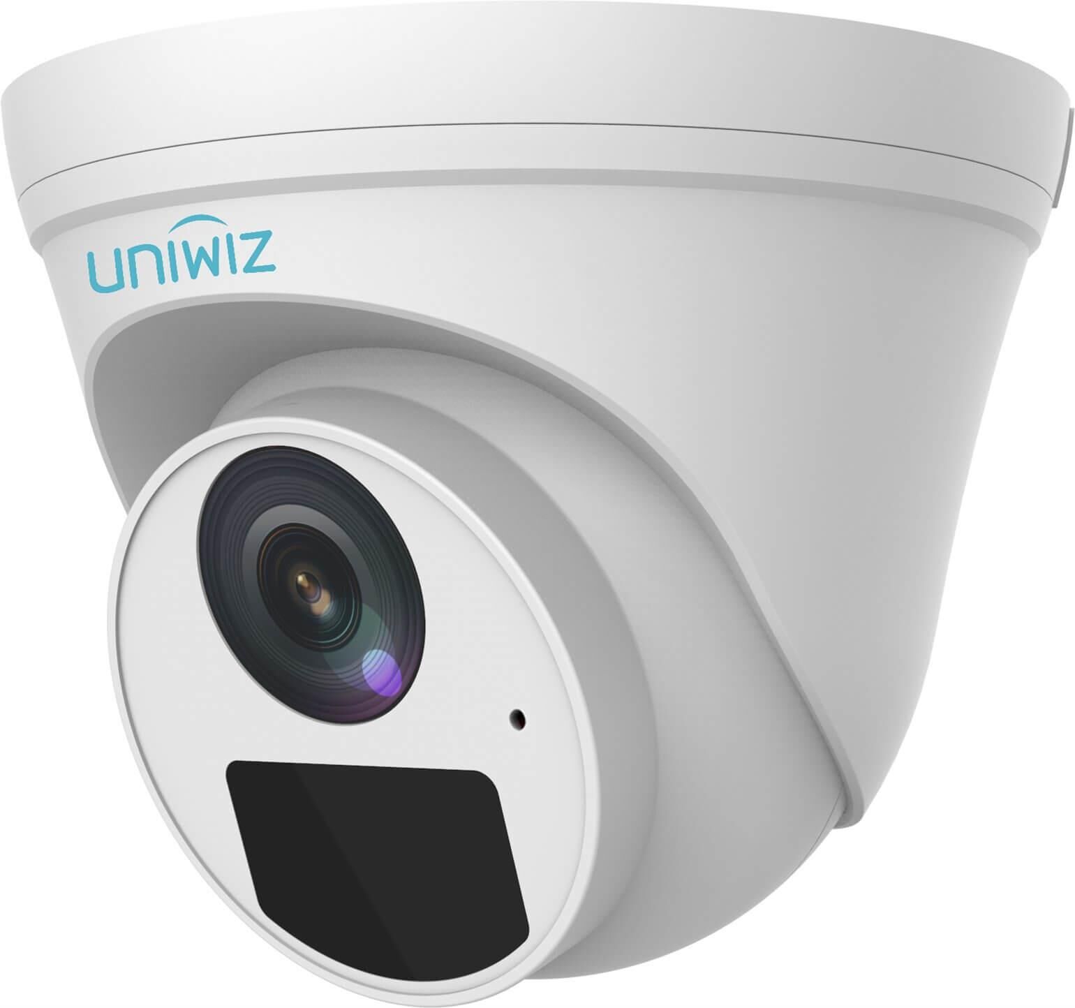 Uniwiz IPC-T124-APF28 4 MP 2.8mm Dahili Mikrofonlu IP Dome Güvenlik Kamerası