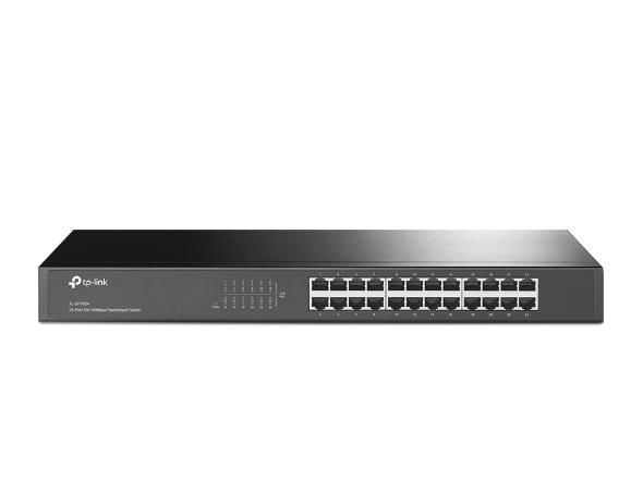 Tp-Link TL-SF1024 24 Port 10/100 Metal Kasa Yonetilemez Switch