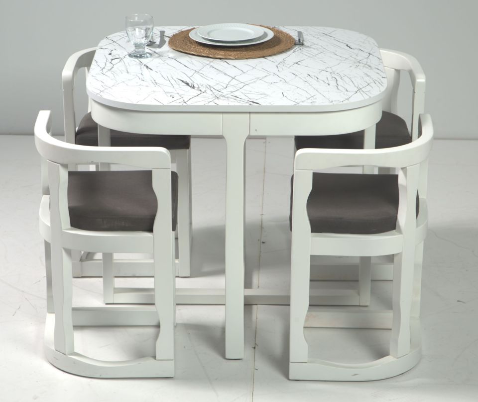 4'LÜ HİGH GLOSS ADA SETİ 93x93