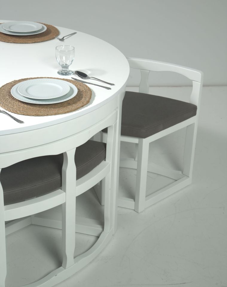 6'LI HİGH GLOSS ADA SETİ 140X140