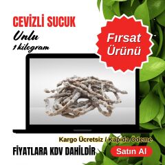 CEVİZLİ SUCUK UNLU 1 KG