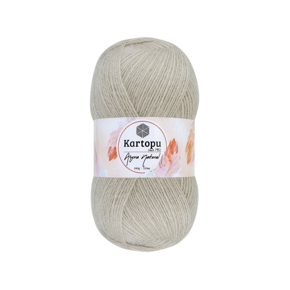 KARTOPU ANGORA NATURAL K844