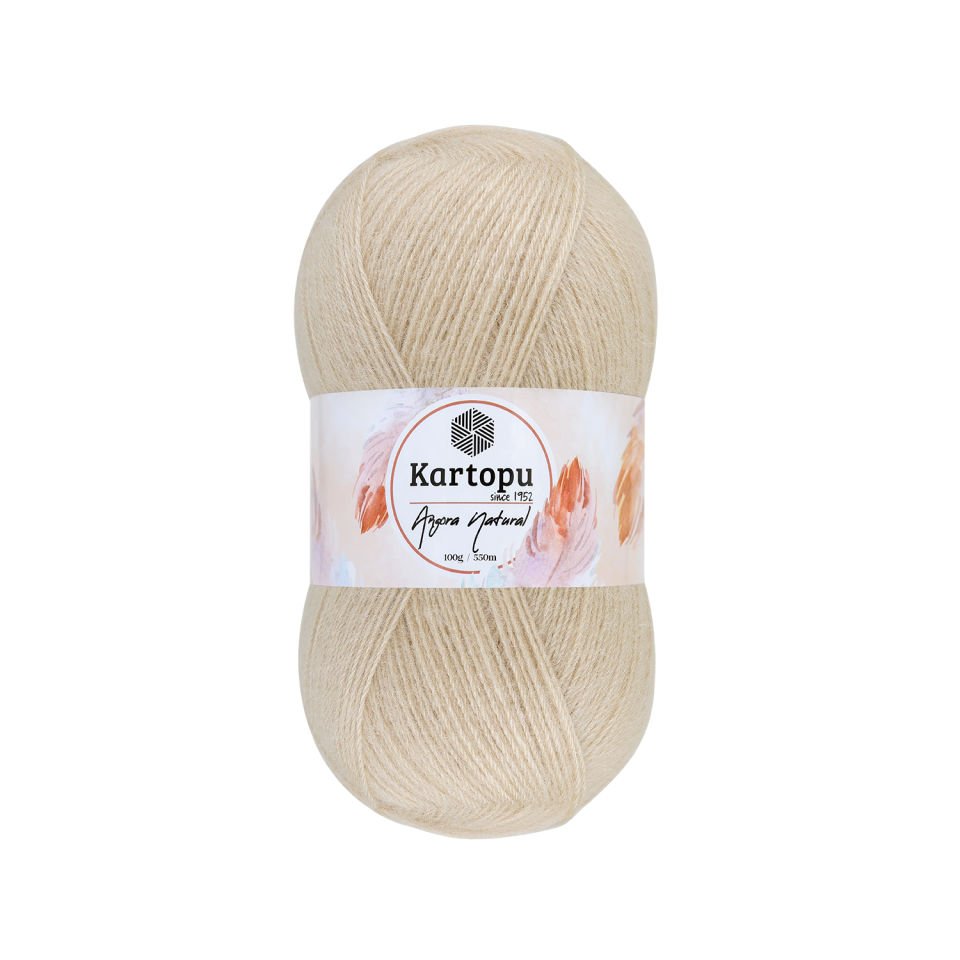 KARTOPU ANGORA NATURAL K855