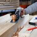 WORKPRO WP252001 230MM Ahşap Saplı Profesyonel Marangoz Ahşap Rendesi