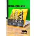 Modacar Matkap Ucu Seti- Beton Metal Ahşap Matkap Ucu Drill Bits Set 16 lı SET