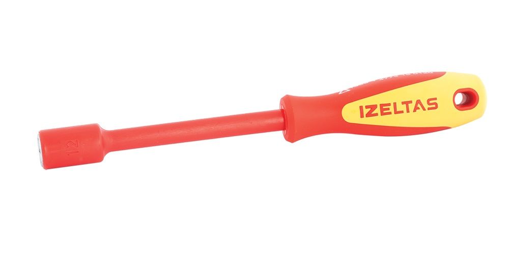 İzeltaş 4773190110 1000V Süngüsü İzoleli Lokma Uçlu Tornavida 11 mm