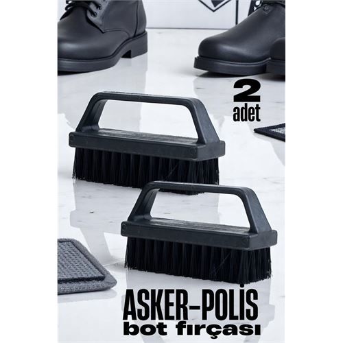 ModaCar Sert Kıllı Asker-Polis Bot Fırçası - Leke Çıkarıcı Elbise Fırçası 2 ADET