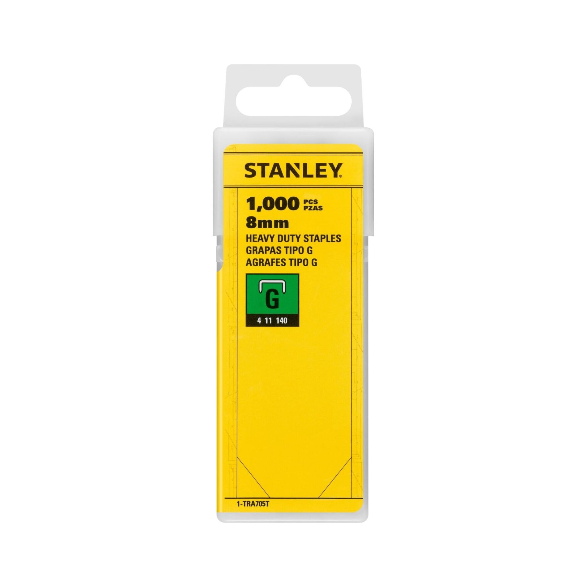 Stanley 1-TRA705T G Serisi Ağır Hizmet Zımba Teli 8 mm
