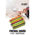 ModaCar Nano Portakal Çubuğu Tırnak Temizleyici Et İtici 50 Adet Absolute Professional