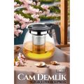 ModaCar 4 ADET 1500 Ml Süzgeçli French Press Cam Demlik 719021