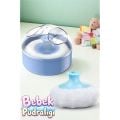 Modacar Bebek Pudralığı -  Puff Pudralık - Bebek Pudrası Pufu