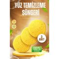 ModaCar  Makyaj Temizlik Pedi Cilt Temizlik Süngeri Doğal Selülöz 3 ADET