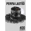 ModaCar Perma Lastiği İnce 400 ADET SİYAH