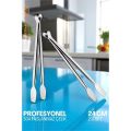 Modacar Mutfak Maşası - Mangal Barbekü Maşası - Izgara Maşası Tava Maşası Çelik  24 Cm