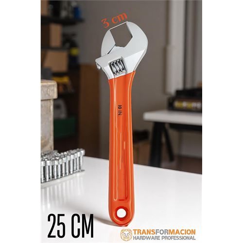 Modacar 3 cm Ağız Kurbağacık - İngiliz Anahtarı 10 İnç 25 cm
