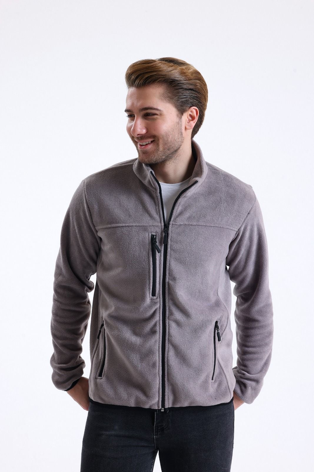 Pole Outdoor Polar Ceket GRİ