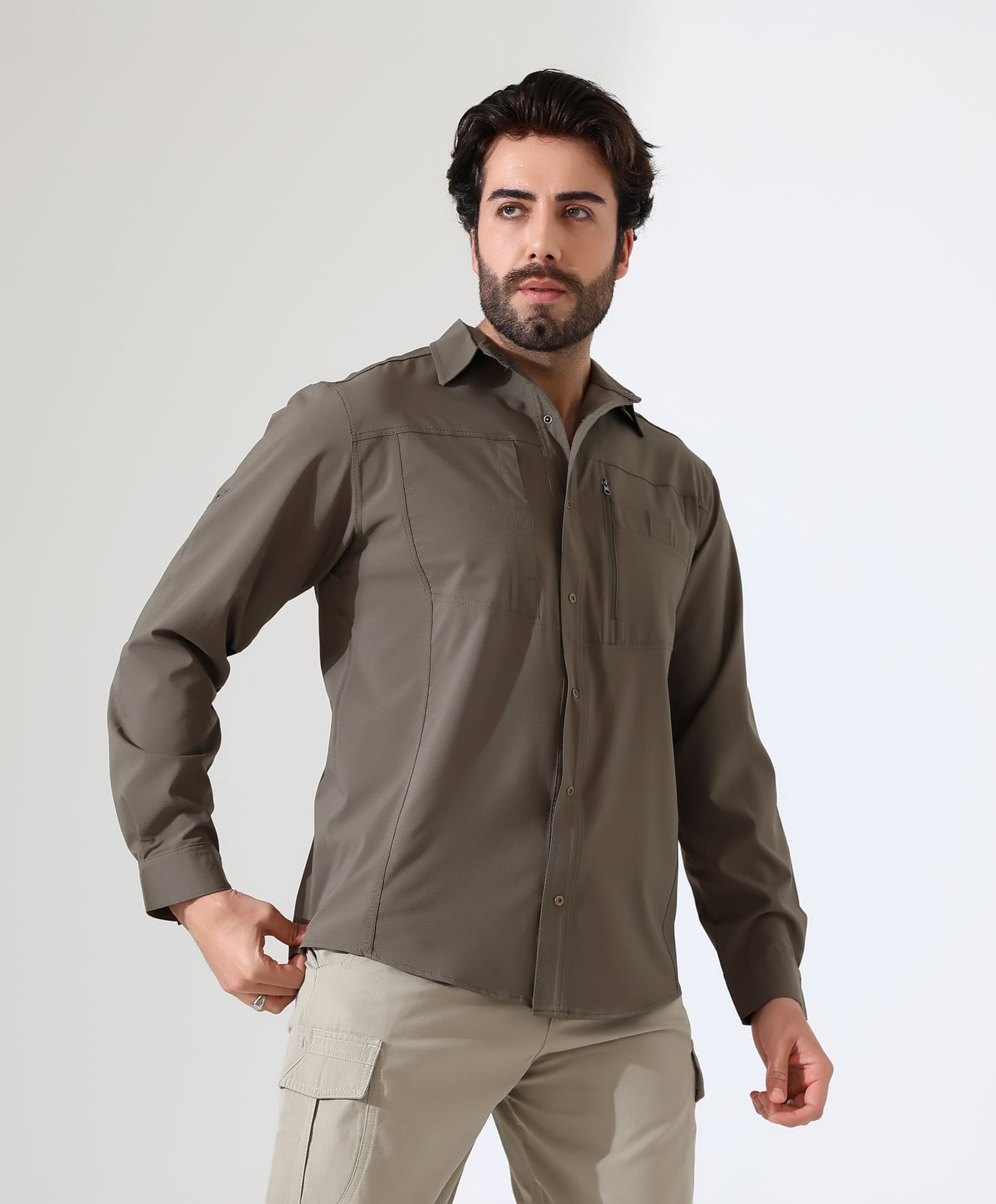 ARMOUR TACTICAL GÖMLEK KOYU BEJ