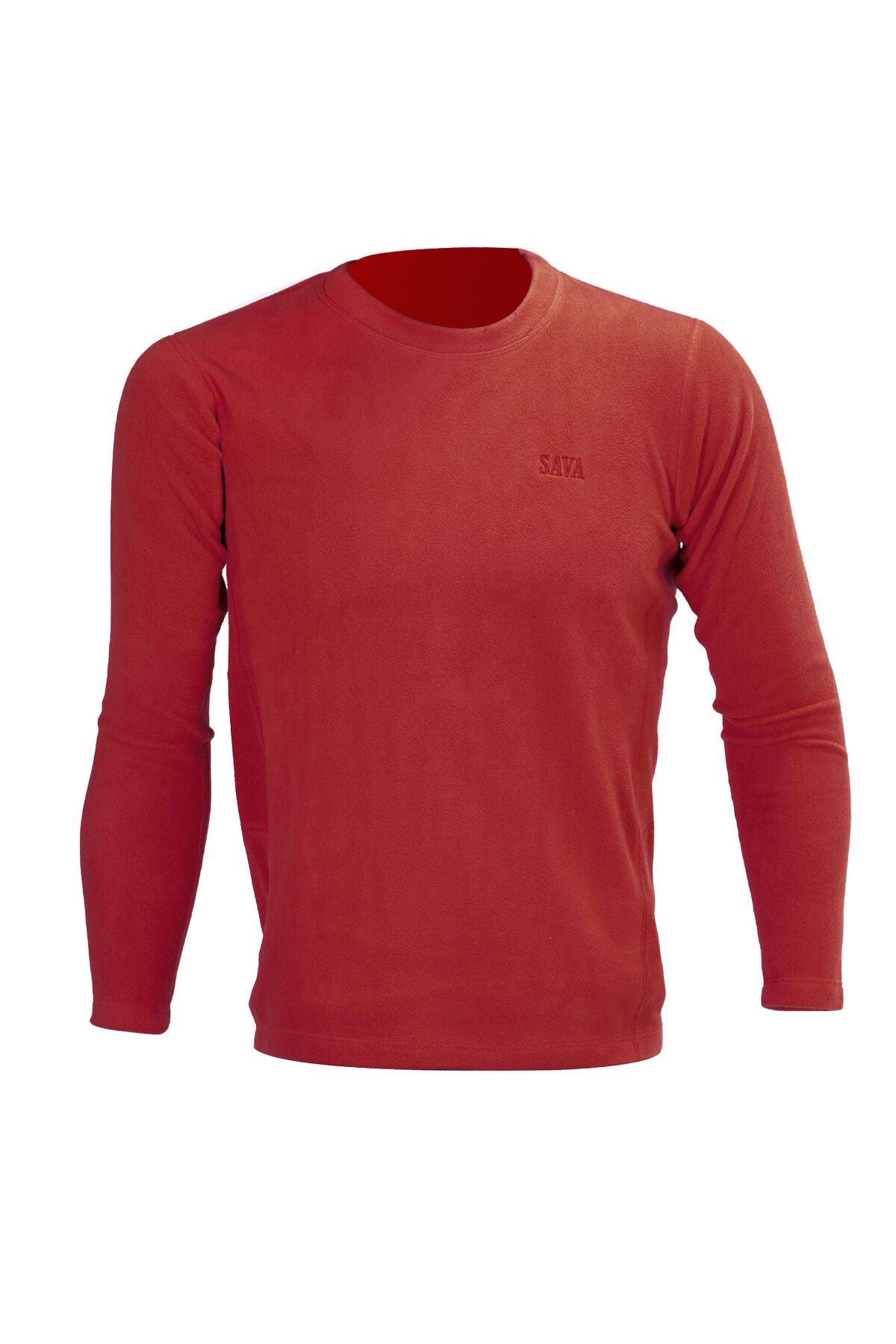 DENSE  BİSİKLET YAKA POLAR SWEAT KIRMIZI