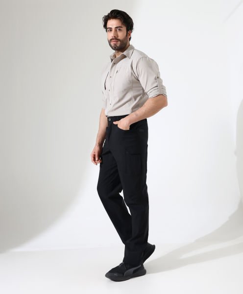 Erkek Outdoor Kışlık Taktik Pantolon Slex Siyah