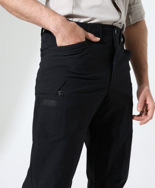 Erkek Outdoor Kışlık Taktik Pantolon Slex Siyah