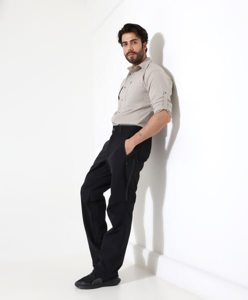 Erkek Outdoor Kışlık Softshell Pantolon Siyah