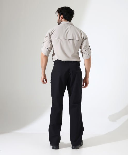 Erkek Outdoor Kışlık Softshell Pantolon Siyah