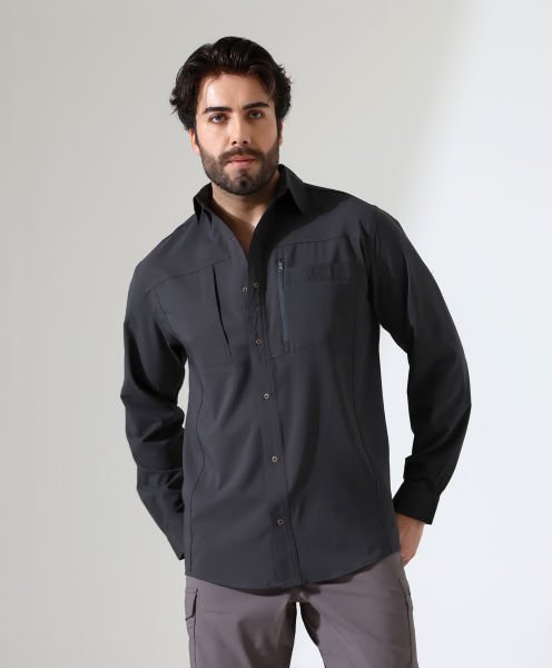 Erkek Outdoor Taktik Gömlek Armour Antrasit