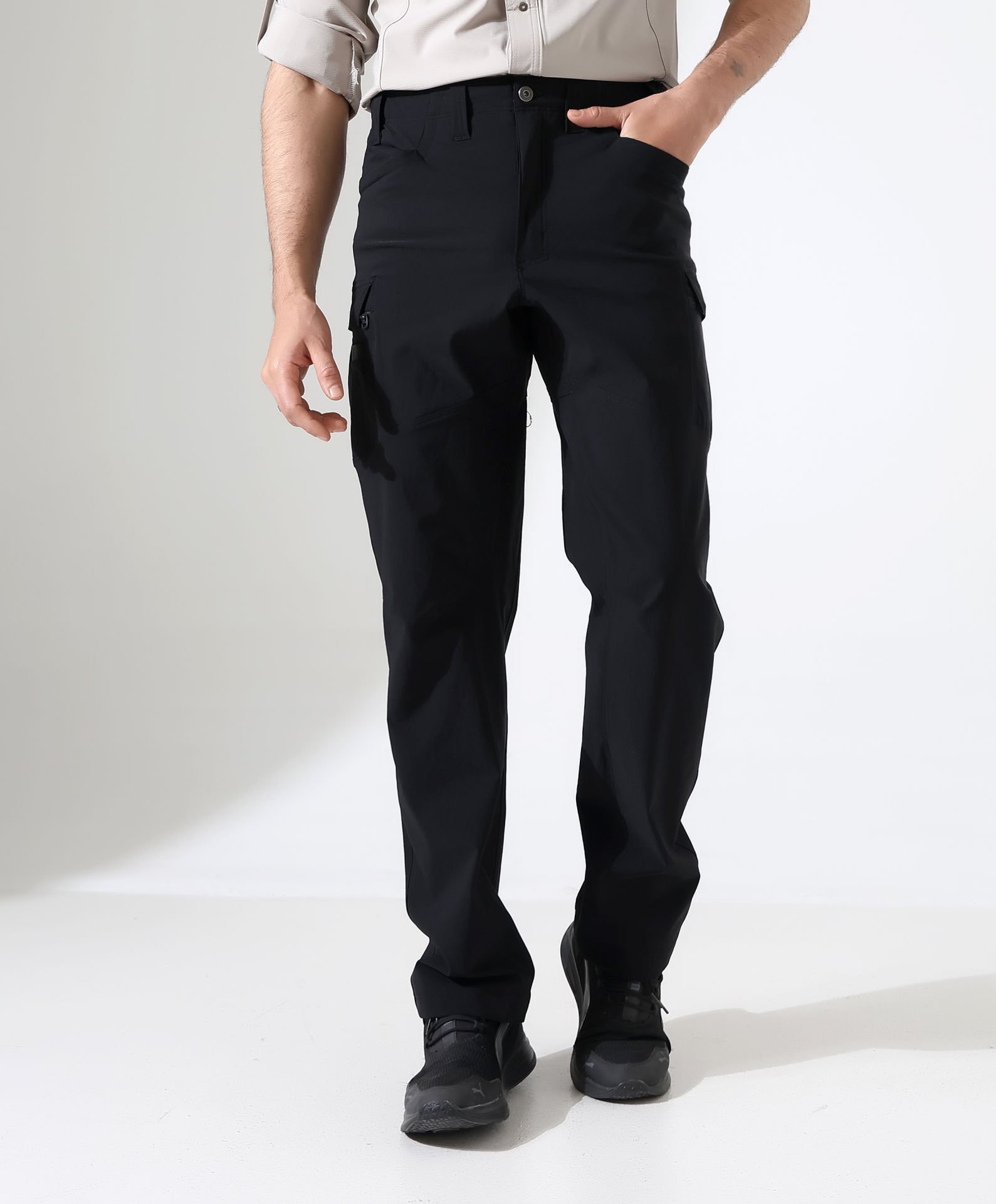 Erkek Outdoor Taktik Pantolon Slex Siyah