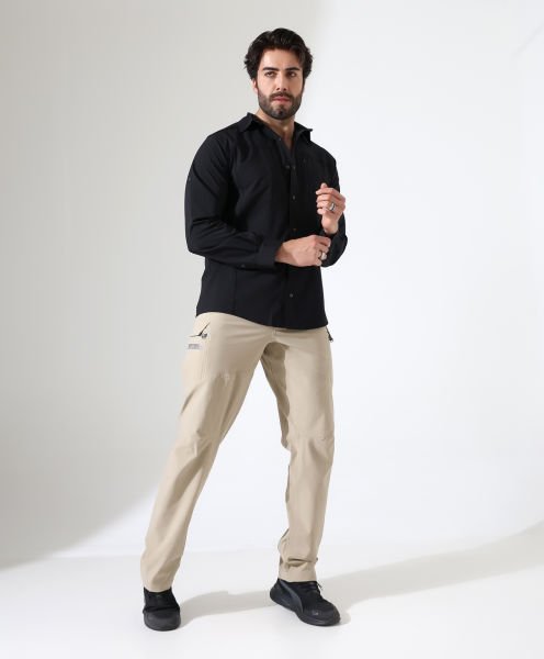 Erkek Outdoor Taktik Gömlek Armour Siyah