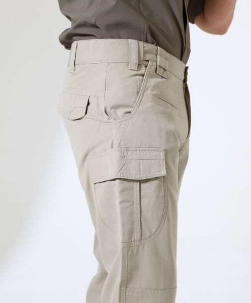 Erkek Outdoor Taktik Pantolon Hareketli Bel Bej