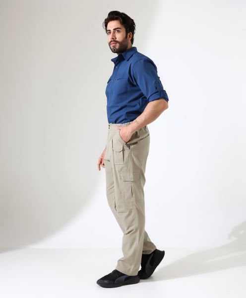 Erkek Outdoor Taktik Pantolon Parkon Bej