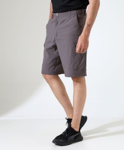 Erkek Outdoor Flex Kargo Şort Vizon