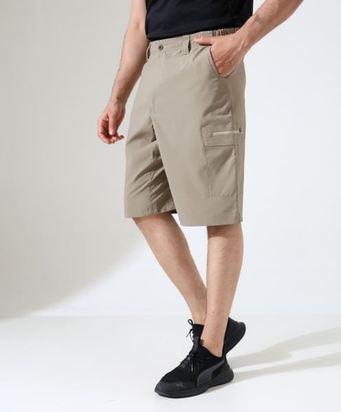 Erkek Outdoor Flex Kargo Şort Bej