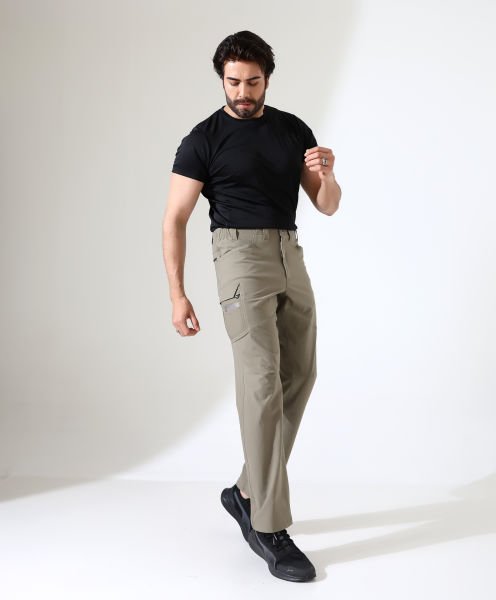 Erkek Outdoor Taktik Pantolon Slex Koyu Bej