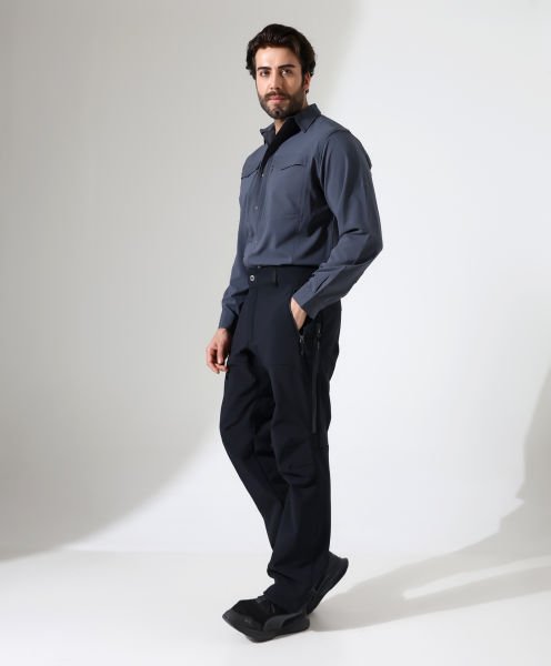 Erkek Outdoor Kışlık Softshell Pantolon Lacivert