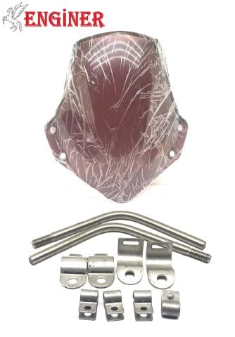 Lifan KP150 TR150-10B  ÖN SİPERLİK CAMI VE BRAKETİ